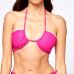 L*Space Chain Link Dawn Bikini Top Small